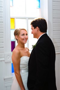 Stained-glass-wedding-couple-hall