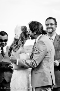 Ceremony Kiss Austin Texas Wedding Photography