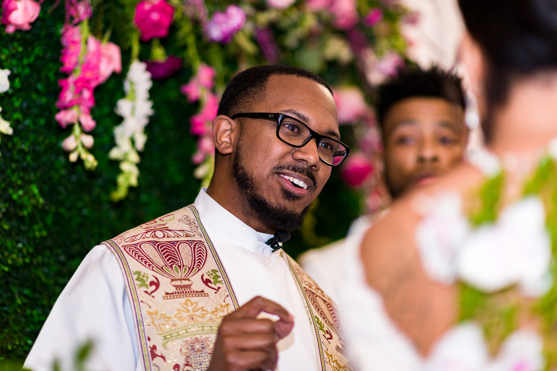African American black wedding officiant austin wedding photographers