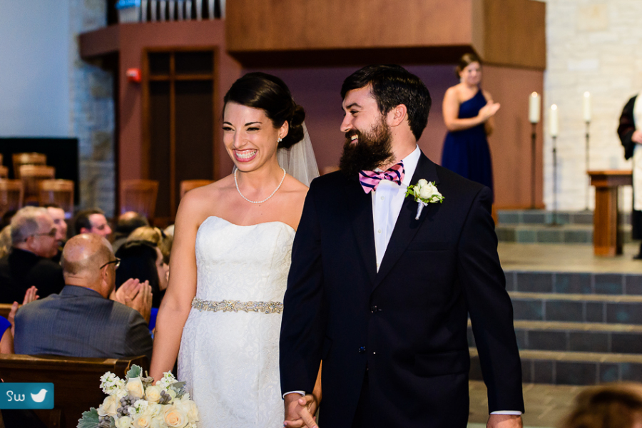 Westlake Presbyterian Church ceremony by Austin Wedding Photographer