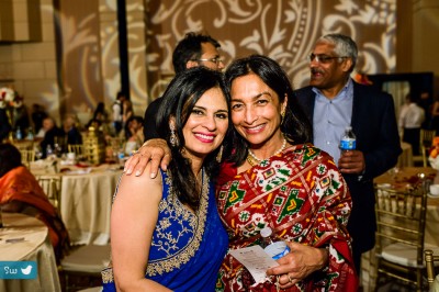 Mother of the groom at Indian Wedding reception at Hyatt Lost Pines