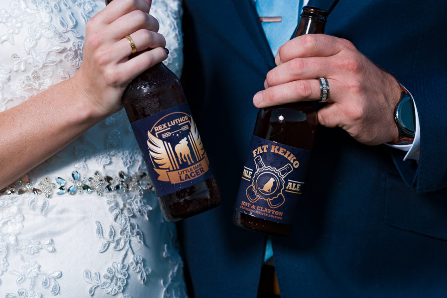 Fat Keiko pale ale beer wedding austin photographers Rex Luther little man lager