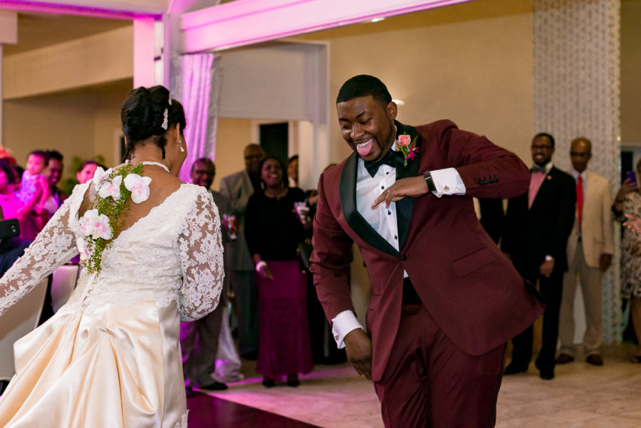 austin wedding photographers reception dancing, black wedding in texas